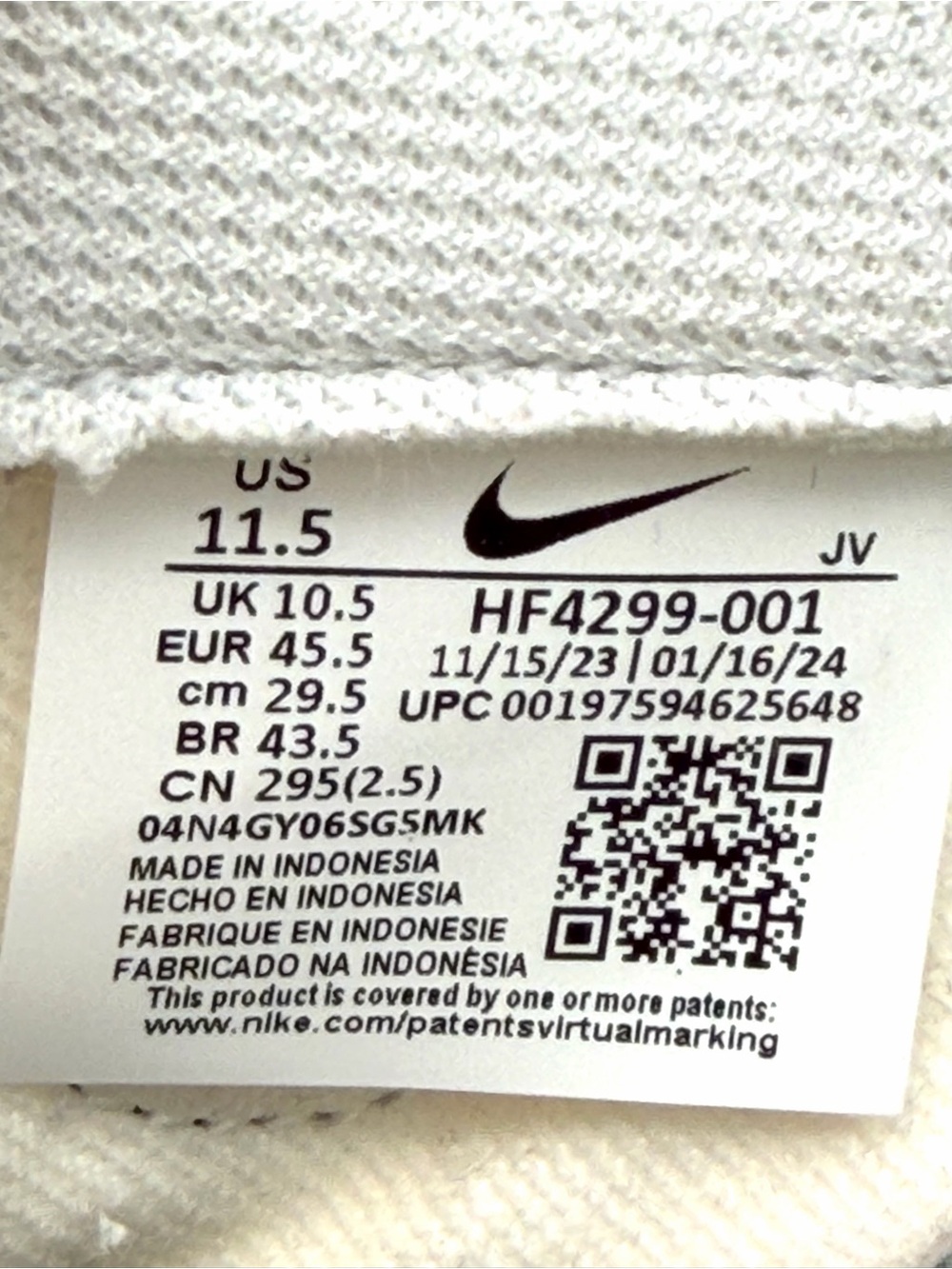 Nike Men's Dunk Low Next Nature Photon Dust Obsidian Size 11.5 Shoes Casual - Picture 9 of 10